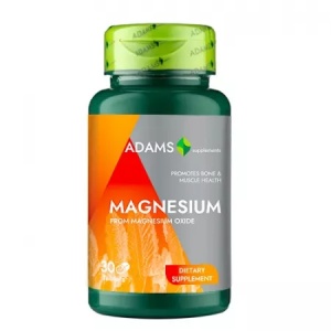 Magnesium 375mg, 30 tablete, Adams