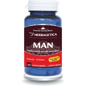 Man Zen forte, 60 capsule, Herbagetica