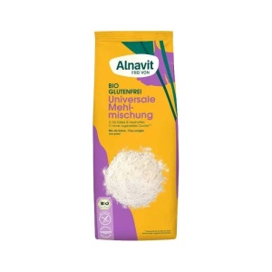 Mix bio de fainuri fara gluten pentru uz universal, 750g, Alnavit