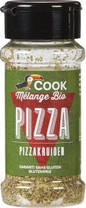 Mix de condimente pentru pizza Bio, 13g, Cook