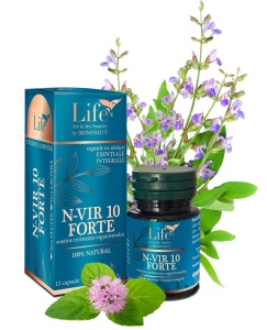 N-Vir 10 Forte, 15 capsule, Bionovativ - Img 2