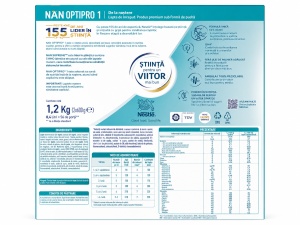 NAN OPTIPRO 1, 1200 g, Nestlé - Img 2