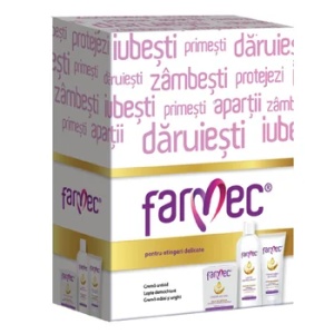 Pachet Crema de maini si unghii cu ulei de Argan, 100ml + Crema antirid cu ulei de Argan, 50ml + Lapte demachiant cu ulei de Argan, 150ml, Farmec
