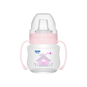 Pahar anti-curgere cu maner 6l+, 125ml, 753, Wee Baby - Img 2