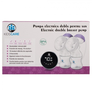 Pompa san electrica dubla cu acumulator KC134, Kidscare - Img 5