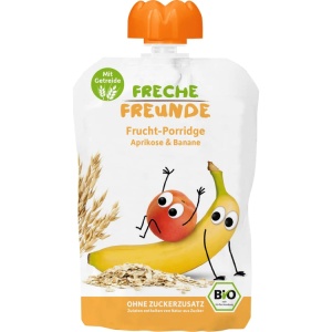 Porridge ovaz, caise si banane Eco, 100g, Erdbar