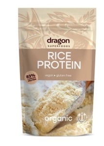 Pudra proteica eco din orez, 200g, Dragon Superfoods