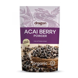 Pulbere de acai eco, 75g, Dragon Superfood