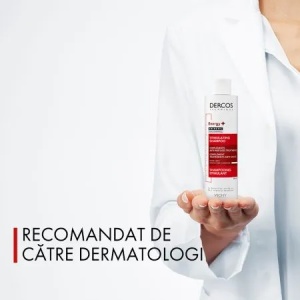 Sampon Dercos Energy+ impotriva caderii parului cu Aminexil, 200ml, Vichy - Img 4