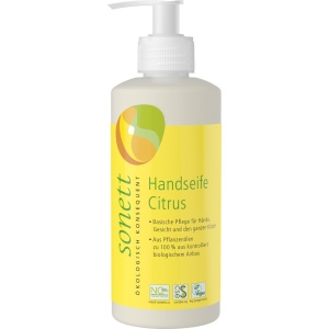 Sapun lichid eco cu lamaie pentru maini si corp, 300ml, Sonett