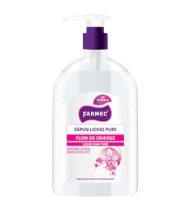 Sapun lichid Pure orhidee, 500 ml, Farmec 559
