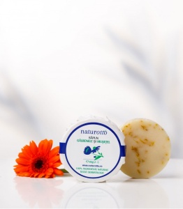 Sapun solid natural cu galbenele si musetel, 80g, Naturotto