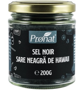 Sel Noir - Sare neagra de Hawaii, 200g, Pronat