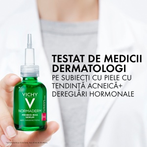 Ser antiimperfectiuni Normaderm Probio-BHA, 30ml, Vichy - Img 3