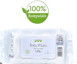 Servetele umede 99% apa, pentru tetine si suzete Baby Wipes, 80 bucati, Nateen