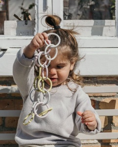 Set Loops sand-vanilla-dark oak, 12 inele, 900238, Bibs - Img 6