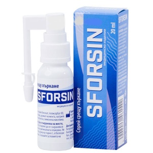 Sforsin spray antisforait, 20ml, Zdrovit