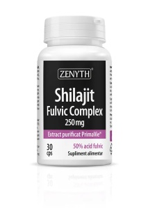 Shilajit Fulvic Complex, 250mg, 30 capsule, Zenyth