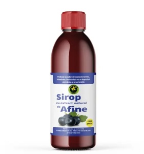 Sirop de afine, fara zahar, 500ml, Hypericum