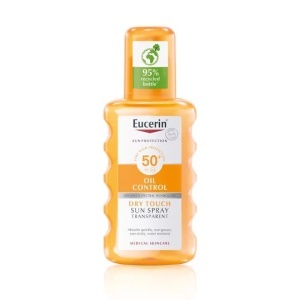 Spray de corp transparent Eucerin Sun Oil Control SPF 50+, 200 ml, Eucerin