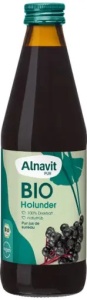 Suc de fructe de soc Bio, 330ml, Alnavit
