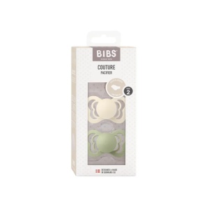 Suzeta Couture Ivory-Sage, 6-18 luni, 1810309, 2 bucati, Bibs - Img 2