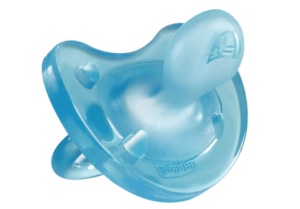 Suzeta Silicon Physio Air 0-6luni albastra 75030, Chicco