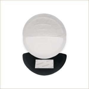 Tampoane pentru sani material respirabil negru, 24 buc, Mininor