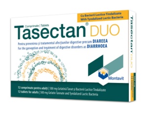 Tasectan Duo 500 mg adulti, 12 tablete, Montavit
