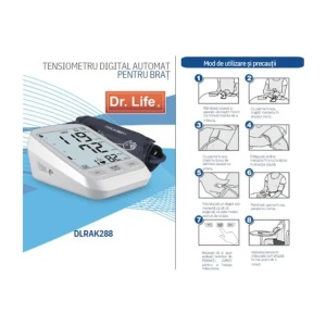 Tensiometru digital automat pentru brat DLRAK288, Dr. Life