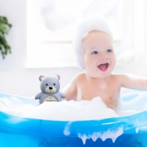 Termometru de baie digital 2 in 1 ursulet, Easycare Baby - Img 2