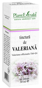 Tinctura de valeriana, 30 ml, Plantextract