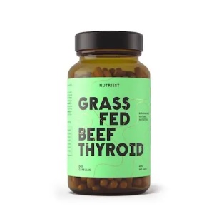 Tiroida de vita, Grass fed, 240 capsule, Nutriest