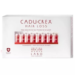 Tratament impotriva caderii parului stadiu initial Cadu-Crex pentru femei, 20 fiole, Labo