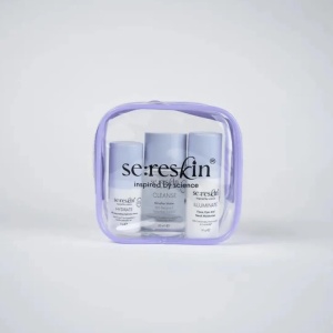Travel Kit: Apă micelară Cleanse 30 ml + Ser Hydrate 5 g + Cremă Illuminate 10 g, Sereskin