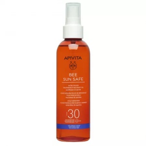 Ulei de accelerare bronz cu SPF30 Bee Sun Safe, 200ml, Apivita