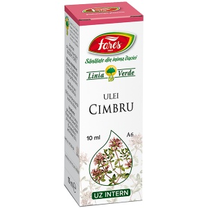 Ulei esential de cimbru A6, 10 ml, Fares - Img 2