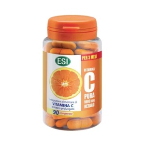 Vitamina C Pura 1000mg retard, 90 capsule, Esi