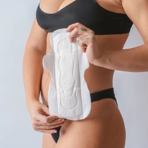Absorbante de noapte din bumbac organic, 8buc, Phin - Img 2