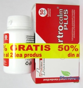 Artrocalm Plus, 50 + 50 capsule cadou, Farmaclass