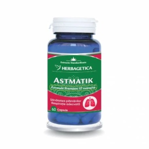 Asmatik, 60 capsule, Herbagetica