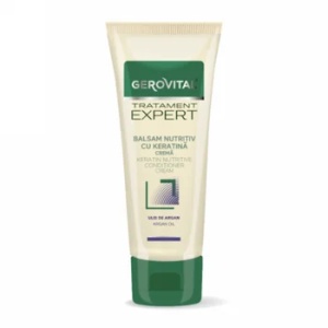 Balsam nutritiv cu Keratina Tratament Expert, 150ml, 1139, Gerovital