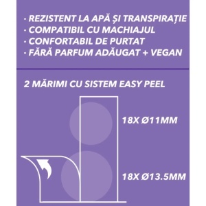 Benzacare plasturi pentru acnee Fast Fix 3in1, 36buc, Galderma - Img 3