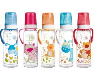Biberon cu manere 12 luni+, 250ml, 11/845, Canpol - Img 2