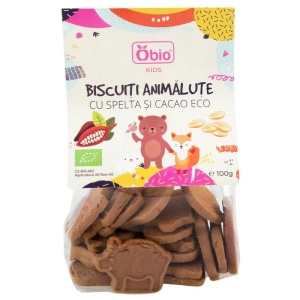 Biscuiți Animalute, 100g, OBio - Img 2