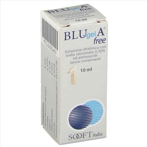 Blu gel A Free 0.30% solutie oftalmica, 10 ml, BioSooft
