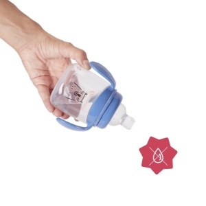 Cana biberon anti-curgere 0l+, 180ml, B005005, Badabulle - Img 2