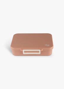 Caserola pentru pranz cu 4 compartimente din tritan Blush Pink, Citron