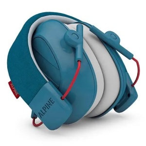 Casti antifonice pliabile pentru copii Muffy Kids, 5-16 ani, Blue, Alpine - Img 3