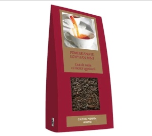 Ceai cu rodie si menta egipteana, 50g, Bis-Nis